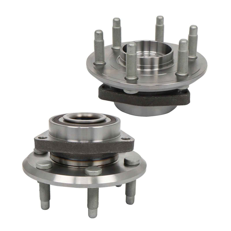 DURAFORCE Pair For Chevy Equinox Malibu GMC Terrain Buick Regal Front Wheel Hub Bearings