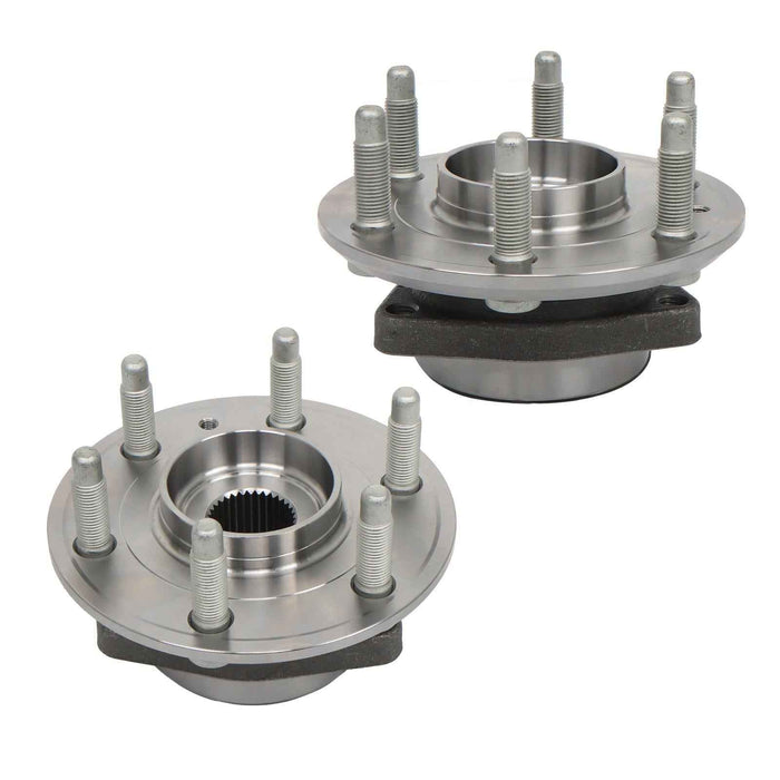 DURAFORCE Pair For Chevy Equinox Malibu GMC Terrain Buick Regal Front Wheel Hub Bearings