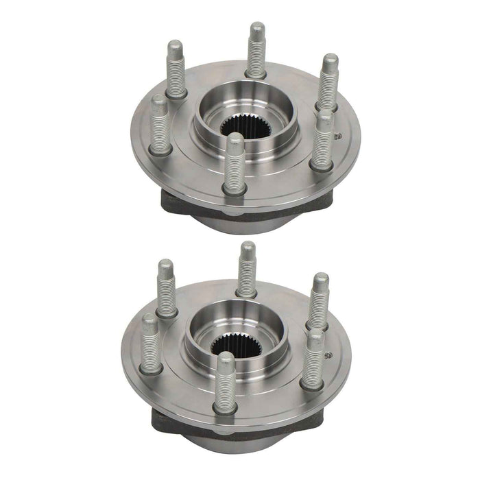 DURAFORCE Pair For Chevy Equinox Malibu GMC Terrain Buick Regal Front Wheel Hub Bearings