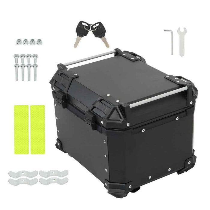 DURAFORCE Sturdy Luggage Storage Rear Tour Box 45L Motorcycle Top Case Tail Box