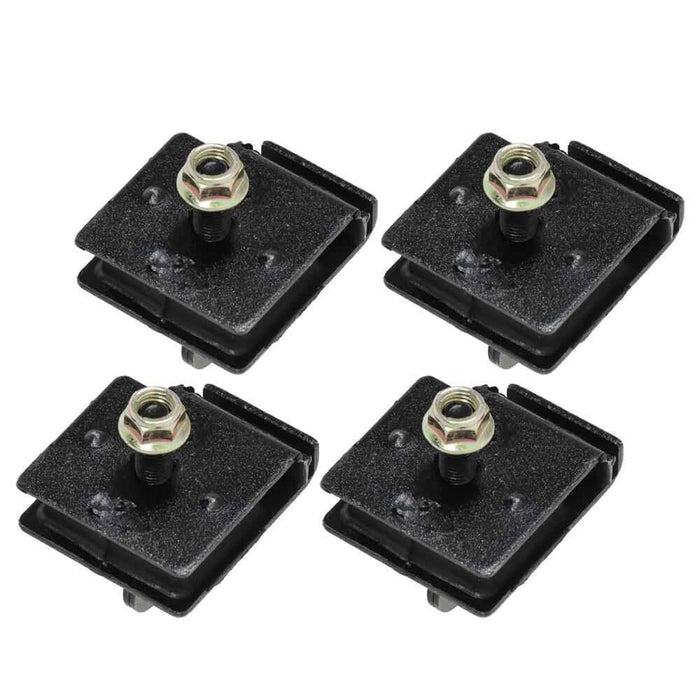 DURAFORCE New Bottom &Top Engine MountT Rubber Danper Kit For Yamaha Rhino 660 2004-2007