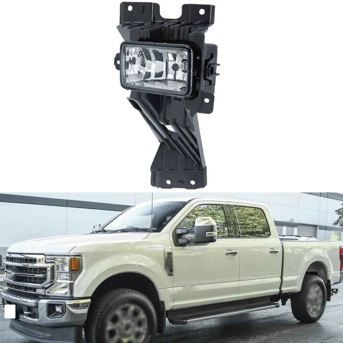 DURAFORCE For Ford F250 Super Duty 2020-2022 Fog Light Front Lamp Halogen Driver Left Side