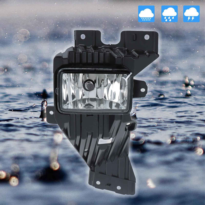 DURAFORCE Fog Light Right Side For Ford F250 Super Duty 2020 2021 2022 Halogen w/o Cover