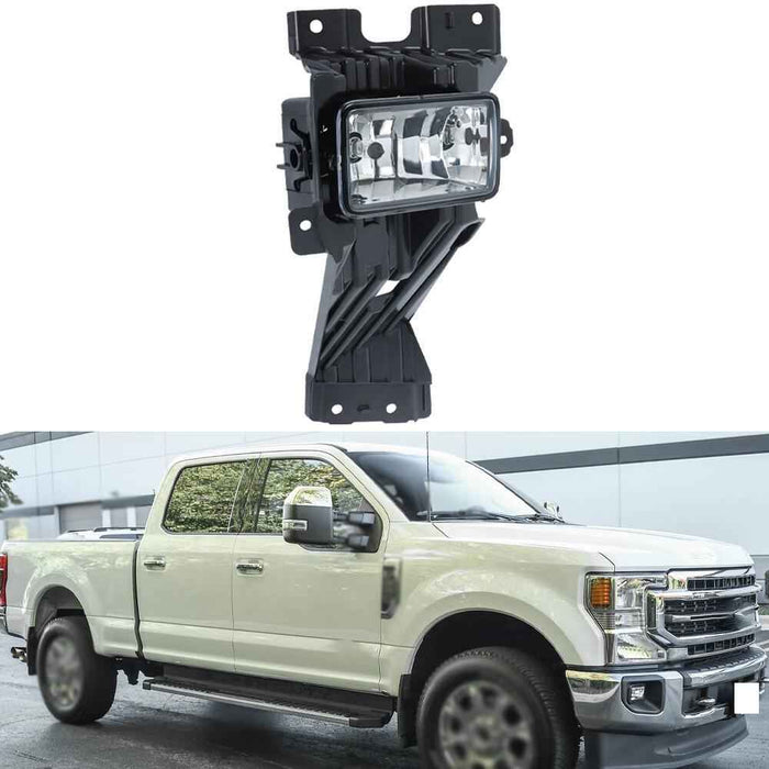 DURAFORCE Fog Light Right Side For Ford F250 Super Duty 2020 2021 2022 Halogen w/o Cover