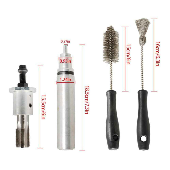 DURAFORCE 29 Inch Utility Trailer Tongue Box Aluminum for Camper PickUp Truck Tool Storage