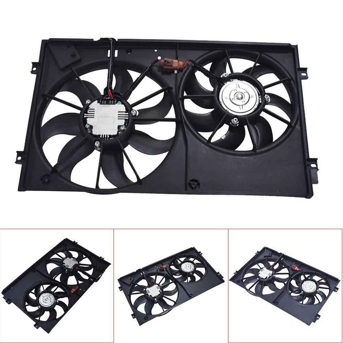 DURAFORCE For Volkswagen Jetta 2.5L 2005-2015 Radiator Cooling Fan Assembly VW3120100