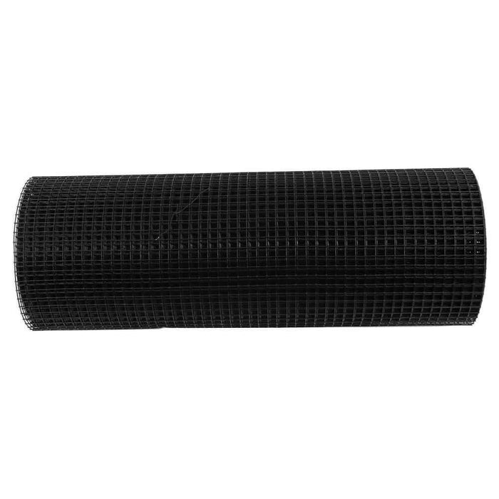 DURAFORCE 24'' × 50' Black Dip Molding Mesh Size 1/2 In Hardware Cloth Chicken Rabbit Mesh