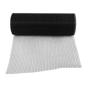 DURAFORCE 24'' × 50' Black Dip Molding Mesh Size 1/2 In Hardware Cloth Chicken Rabbit Mesh