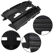 DURAFORCE Radiator Grille Air Shutter Control Assembly For Ford Explorer 2013-2019 Black