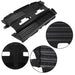 DURAFORCE Radiator Grille Air Shutter Control Assembly For Ford Explorer 2013-2019 Black