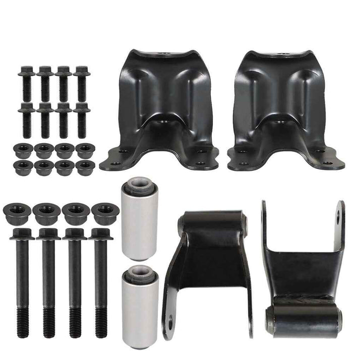 DURAFORCE Rear Hanger and Shackle Kit 722-001 722-010 For Ford Ranger 2WD 4WD 1983-2008