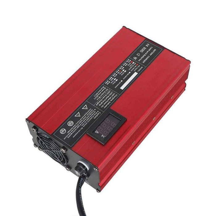 DURAFORCE 48 Volt 10A Golf Cart 3 Pin Style Plug Battery Charger For EZ-GO RXV & TXT