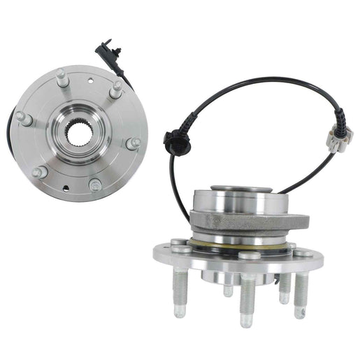 DURAFORCE Pair of Front Wheel Bearing Hub Assy 515096 For Chevy Silverado 1500 Tahoe GMC