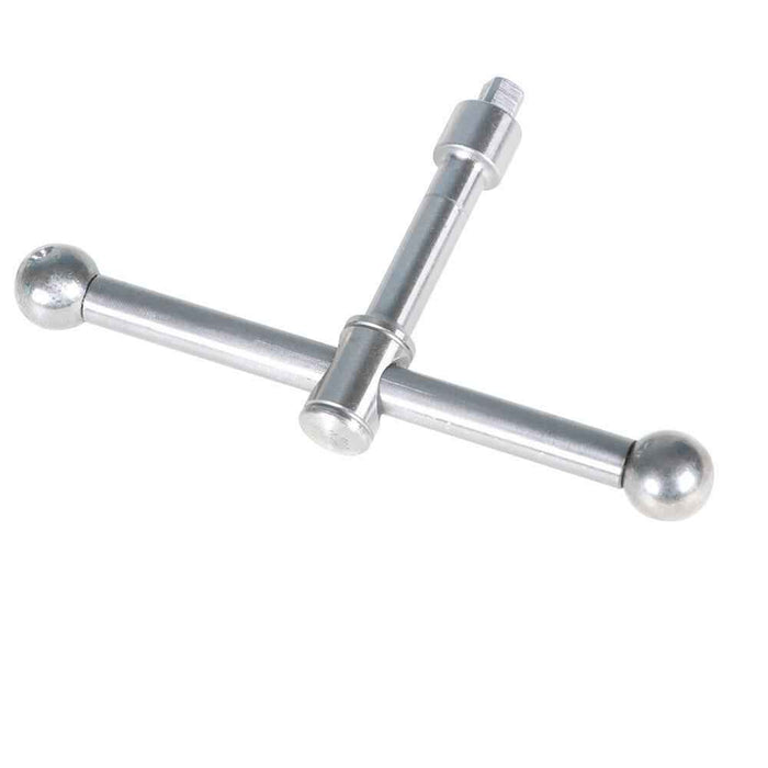 DURAFORCE 2.75" 4-Jaw Self-Centering Keyed Lathe Chuck Set With Thread 1 Inch × 8TPI