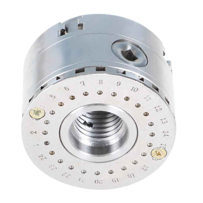 DURAFORCE 2.75" 4-Jaw Self-Centering Keyed Lathe Chuck Set With Thread 1 Inch × 8TPI