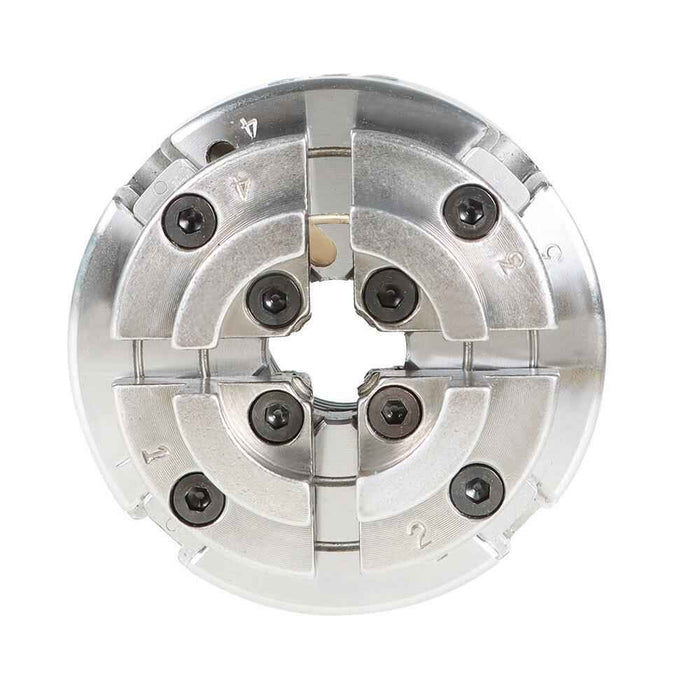 DURAFORCE 2.75" 4-Jaw Self-Centering Keyed Lathe Chuck Set With Thread 1 Inch × 8TPI