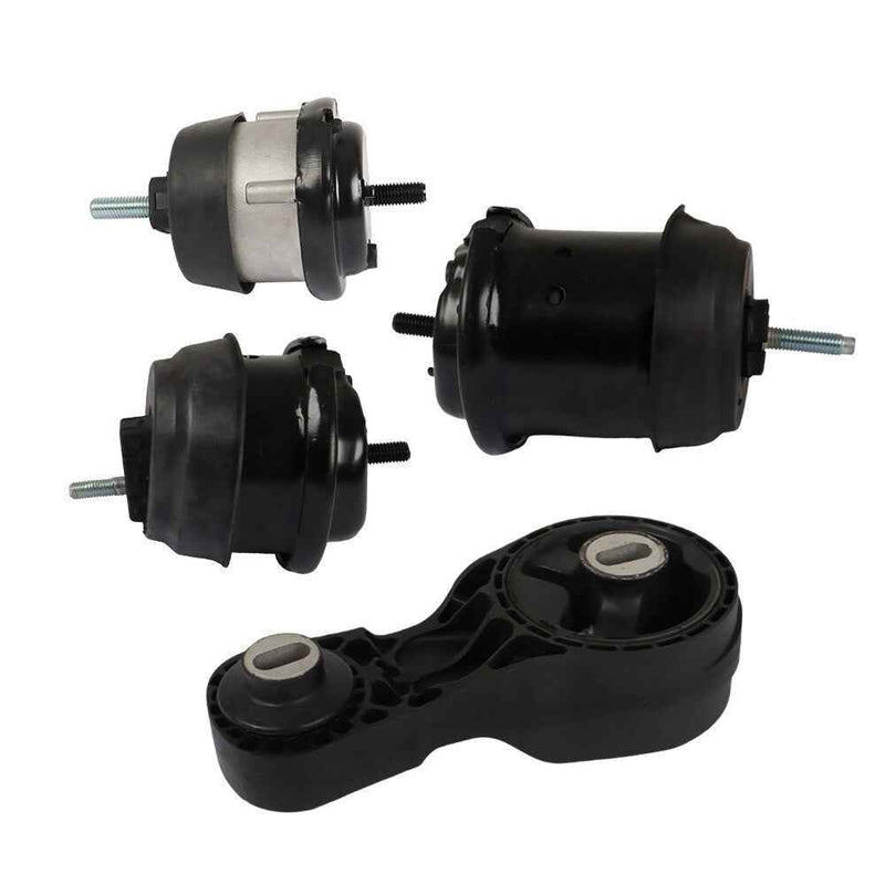 DURAFORCE 4PCS Motor Mount Kit Auto Trans For Buick Enclave/Chevy Traverse V6 3.6L 09-17