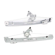DURAFORCE Set of 4 Front Rear Right Left Power Window Regulator For BMW 320i 325i 2001-05