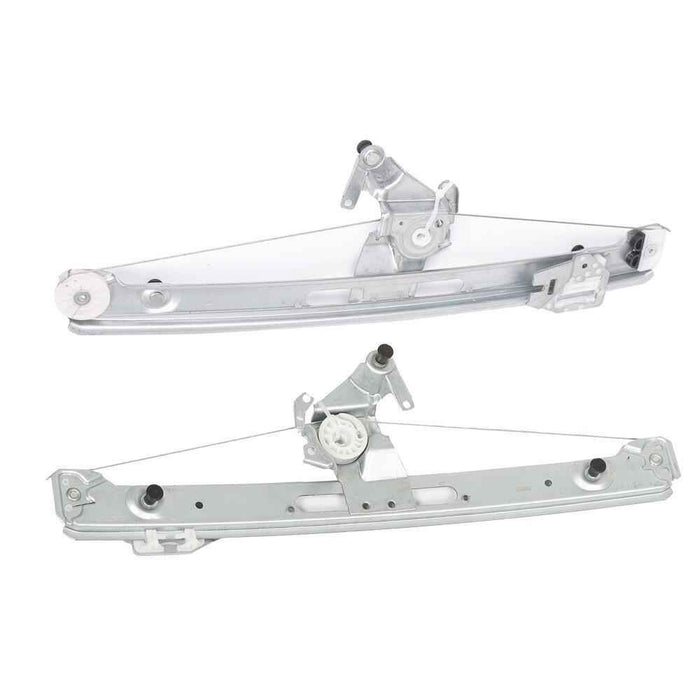 DURAFORCE Set of 4 Front Rear Right Left Power Window Regulator For BMW 320i 325i 2001-05