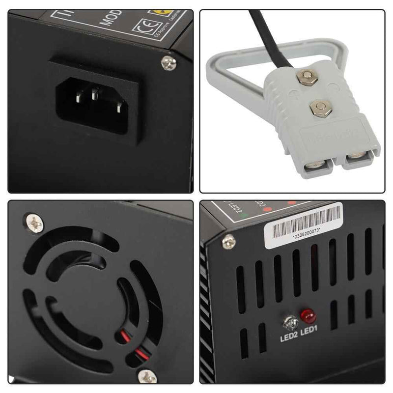 DURAFORCE 24V Floor Scrubber Pallet Jack Battery Recharger w/ 175A Rating SB175