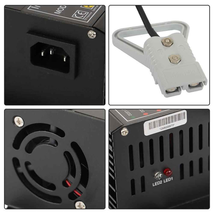 DURAFORCE 24V Floor Scrubber Pallet Jack Battery Recharger w/ 175A Rating SB175