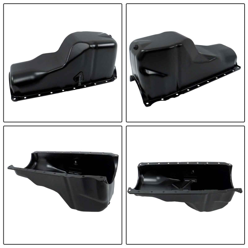 DURAFORCE For Chevrolet C1500 GMC K2500 C2500 K3500 Suburban V8 7.4L Engine Oil Pan Rear