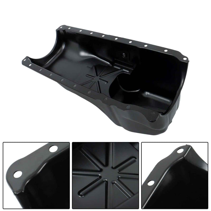 DURAFORCE For Chevrolet C1500 GMC K2500 C2500 K3500 Suburban V8 7.4L Engine Oil Pan Rear
