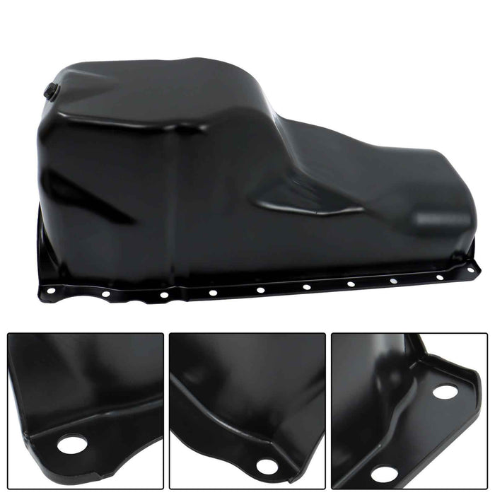 DURAFORCE For Chevrolet C1500 GMC K2500 C2500 K3500 Suburban V8 7.4L Engine Oil Pan Rear