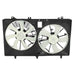 DURAFORCE Radiator Condenser Cooling Fan Assembly For Toyota Sienna Lexus 2010-2016 RX350