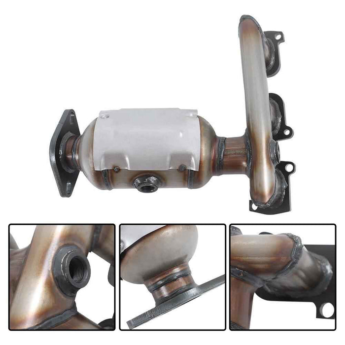 DURAFORCE For Ford Explorer 3.5L V6 2013-2019 Manifold Catalytic Converter Front Left Side
