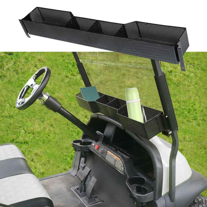 DURAFORCE Front Inner Basket Dash Tray Organizer For Club Car Precedent Gas Golf Car 2004+