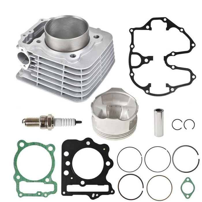 DURAFORCE 1999-2008 ATV Cylinder Piston Gasket Top End Kit for Honda Sportrax TRX400EX