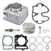 DURAFORCE 1999-2008 ATV Cylinder Piston Gasket Top End Kit for Honda Sportrax TRX400EX