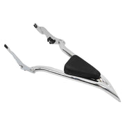 DURAFORCE 22 Inch Split Backrest For CVO Touring Road King Glide Street Chrome New