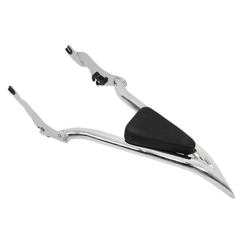 DURAFORCE 22 Inch Split Backrest For CVO Touring Road King Glide Street Chrome New