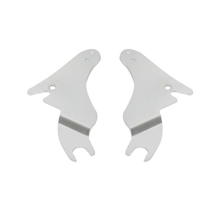 DURAFORCE 22 Inch Split Backrest For CVO Touring Road King Glide Street Chrome New