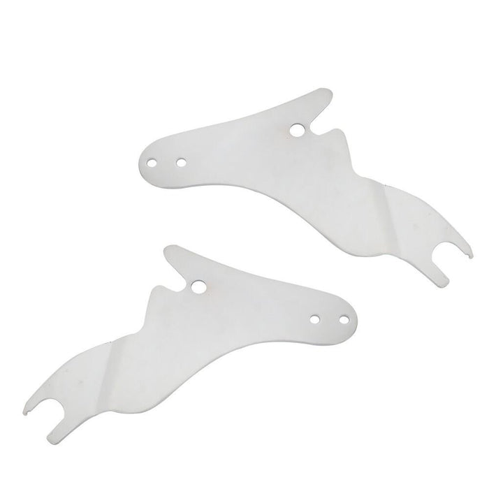 DURAFORCE 22 Inch Split Backrest For CVO Touring Road King Glide Street Chrome New