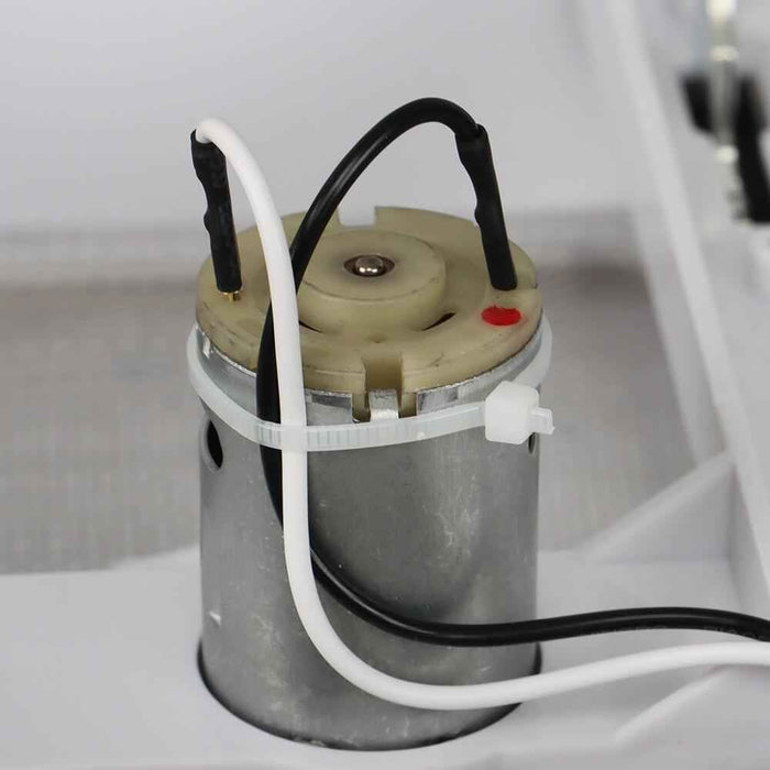 DURAFORCE 14" × 14" White RV Roof Vent Powered Fan W/Remote Control For Camper Trailer 12V