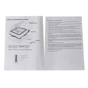 DURAFORCE 14" × 14" White RV Roof Vent Powered Fan W/Remote Control For Camper Trailer 12V