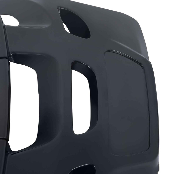 Black- ABS Top Cowling Airdam Cap #885354T01 For Verado Engine Cover