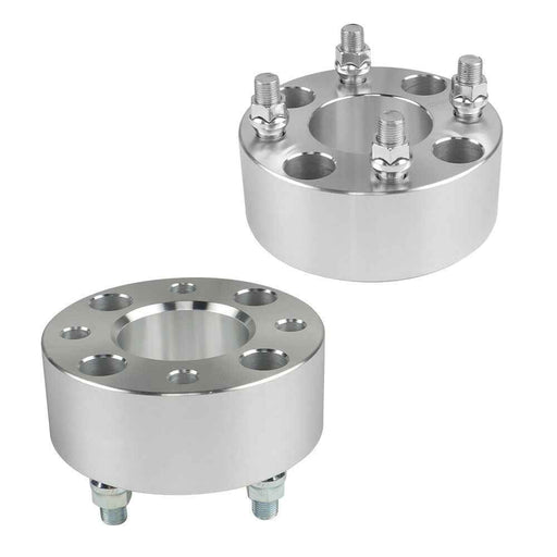 DURAFORCE 2× 2 inch Golf Cart Wheel Spacers 62mm Hub Bore 1/2x20 Studs 4x4 Bolt Pattern