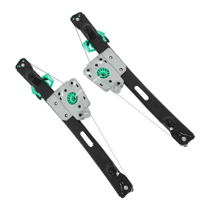 DURAFORCE Rear Left & Right 2× Power Window Regulator For BMW E90 E91 325i 328i 330i 335i
