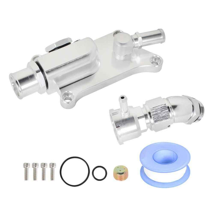 DURAFORCE K Series Upper Coolant Housing Elbow Hose Fitting For K20Z3 K24 W Straight