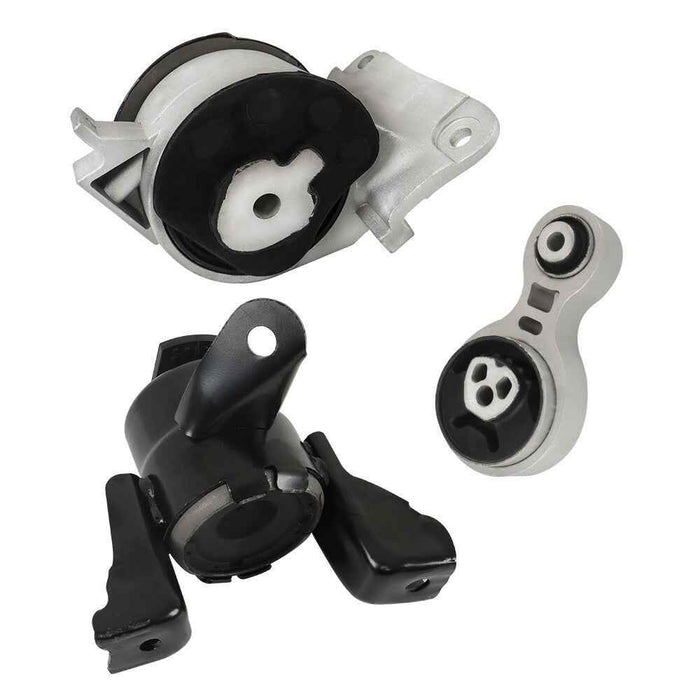 DURAFORCE Set of 3 Motor & Trans Mount Kit For Ford Fusion/ Mercury Milan 2.5L Auto Trans.