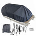 DURAFORCE Trailerable Pontoon Fabric Gray 21 22 23 24 FT Waterproof Boat Cover