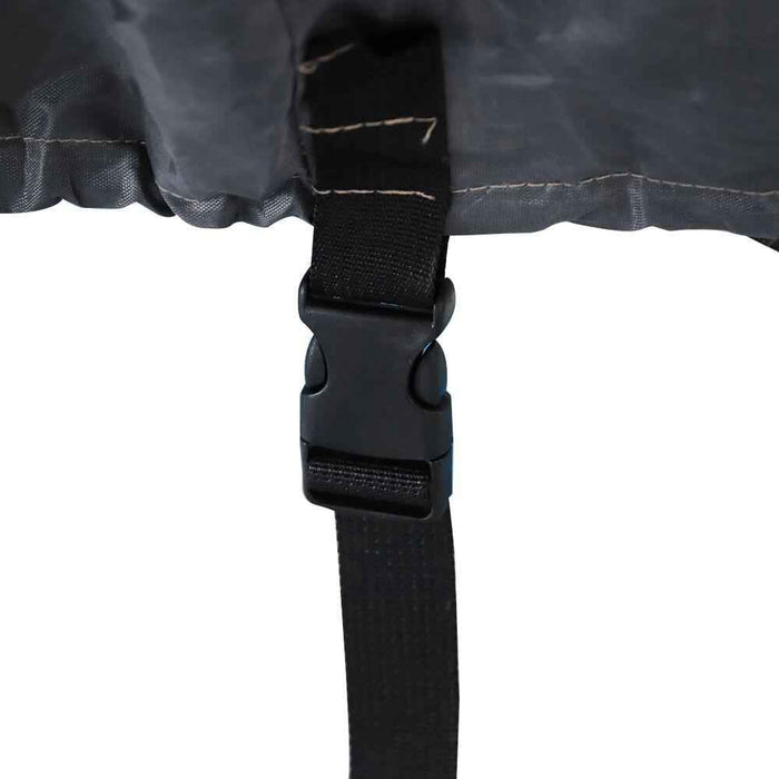 DURAFORCE Trailerable Pontoon Fabric Gray 21 22 23 24 FT Waterproof Boat Cover