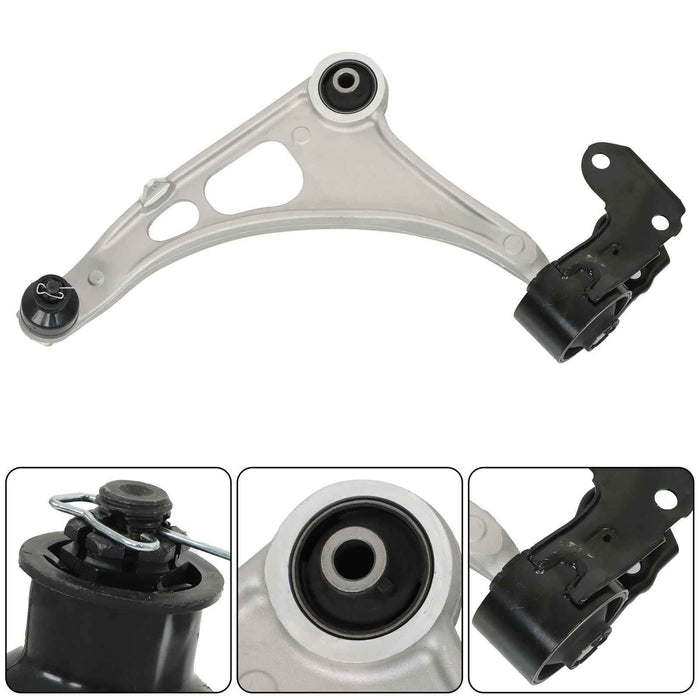 DURAFORCE Front Left Lower Control Arm Kit For Honda Ridgeline 2017 2018-2023 MS601229