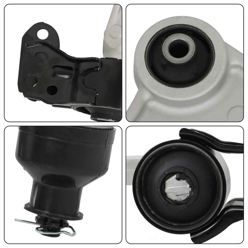 DURAFORCE Front Left Lower Control Arm Kit For Honda Ridgeline 2017 2018-2023 MS601229