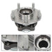 DURAFORCE Front Wheel Hub Bearing W/ABS For Nissan 2007-18 Altima 2009-21 Maxima 513296