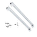 DURAFORCE New 2Pack SBR20-800mm Linear Guide Rails W/ 4Pack SBR20UU Bearing Blocks